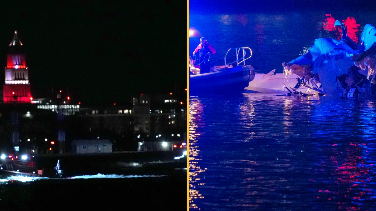 Here’s everything we know about the plane crash near Washington DC