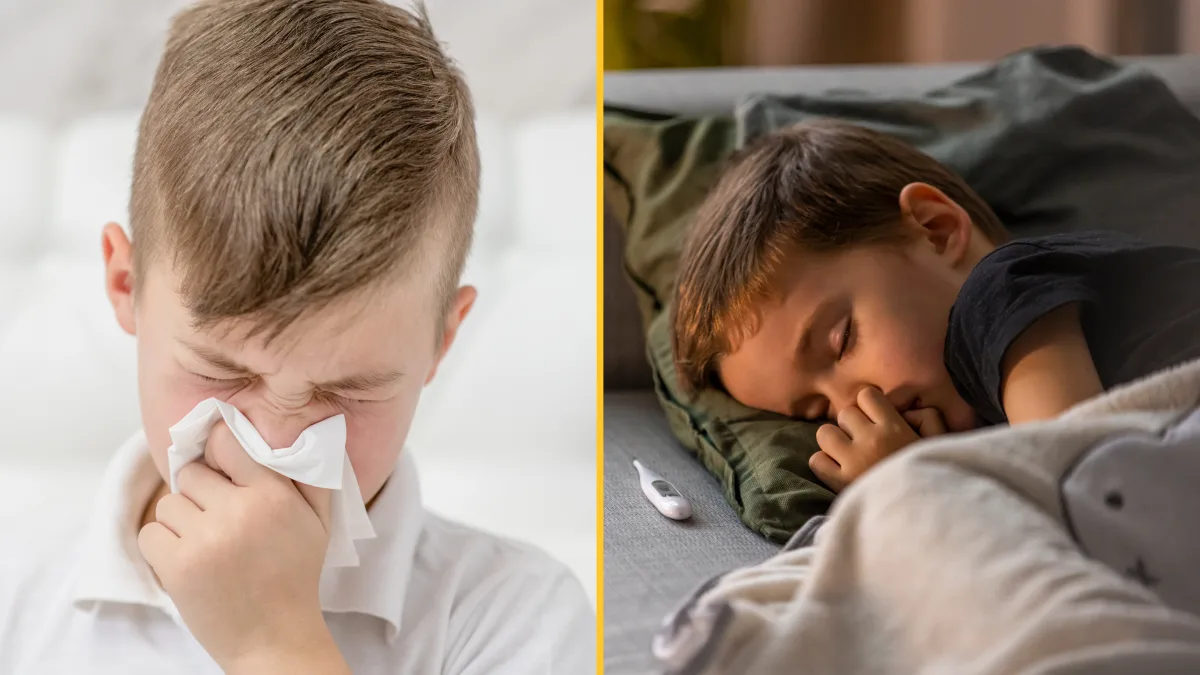 Symptoms of Rhinovirus as cases soar among children